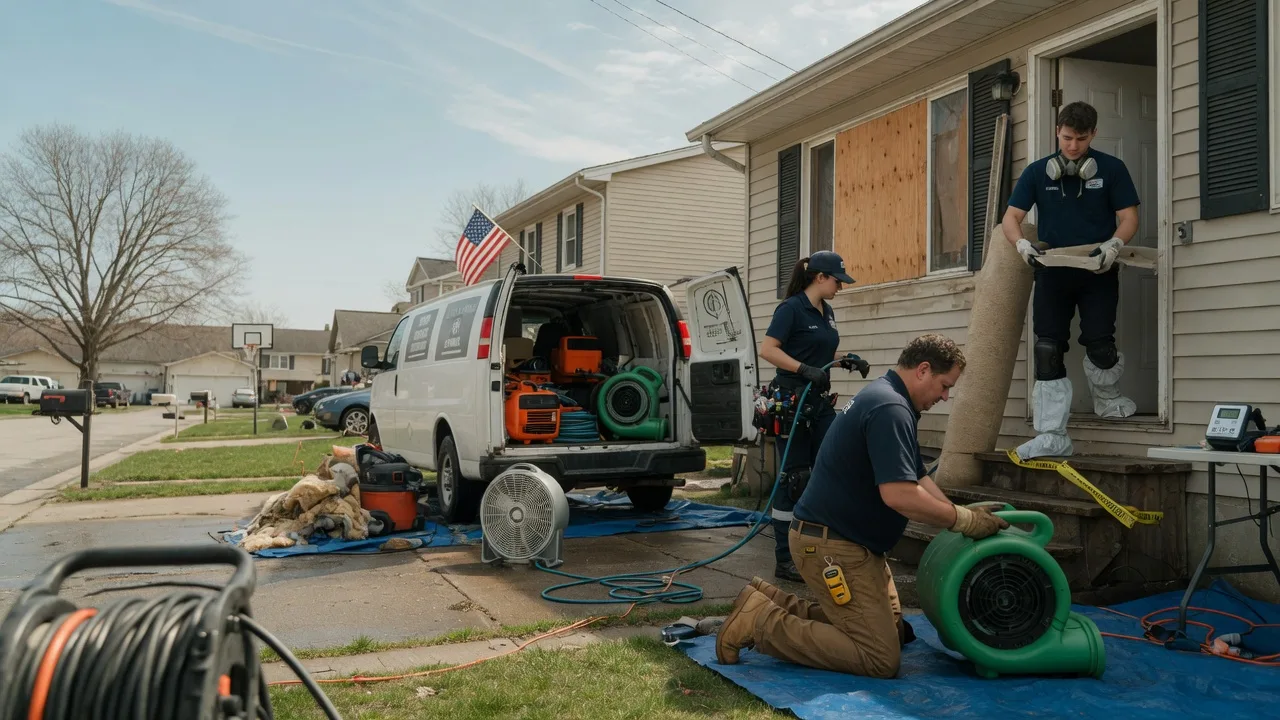 Water Damage Restoration in Pavillion, WY near me
